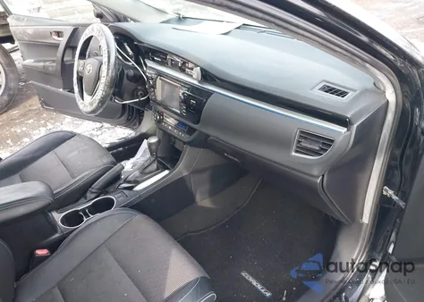 2016 Toyota Corolla S Plus z USA, uszkodzony, nr VIN 2T1BURHE7GC621639
